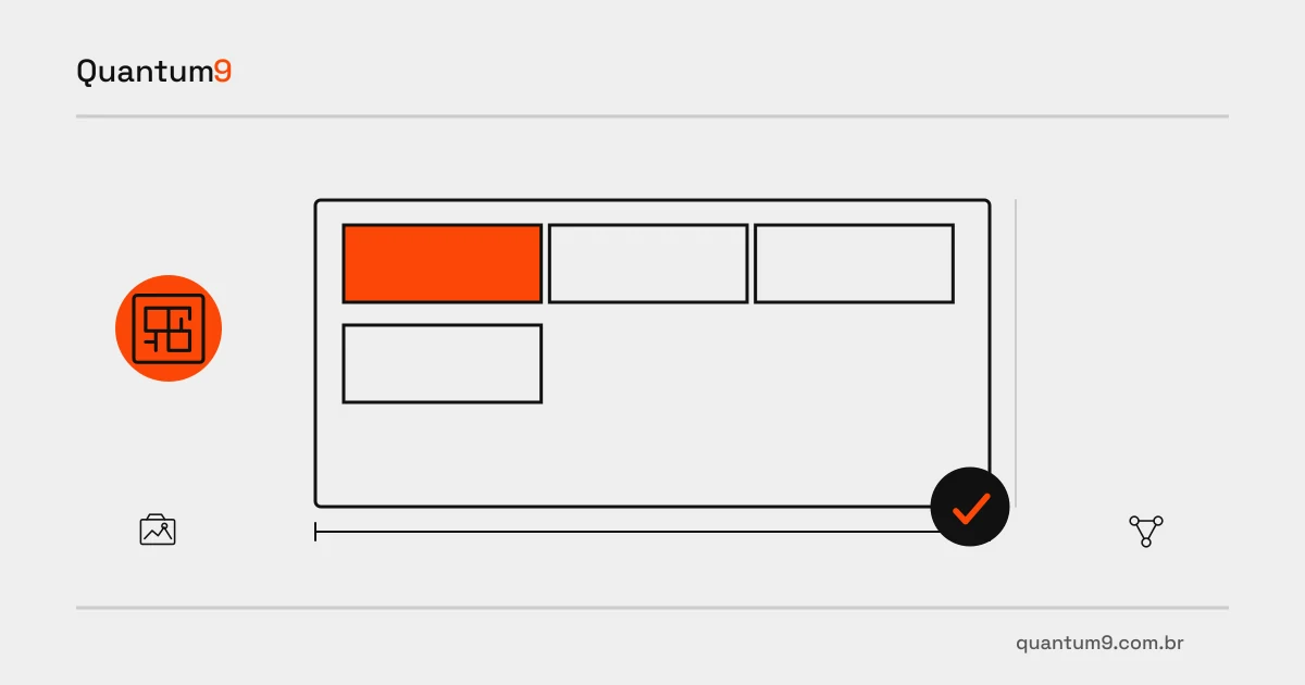 Editorial illustration: Inspection photo software: organize images by location and issue