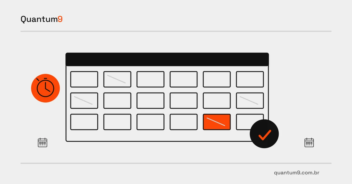 Editorial illustration: Sales scheduling for Brazil and the US: confirm time zones before meetings